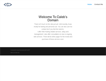 Tablet Screenshot of calebbrumfield.com